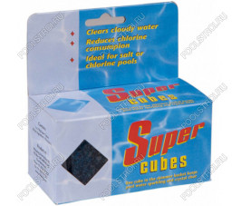 Флокулянт в гелевых блоках Melpool Super Cubes, 2x170г Флокулянт в гелевых блоках Melpool Super Cubes, 2x170г