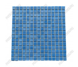 Мозаика стеклянная AquaViva Blue чип 20*20*4mm (УП.)