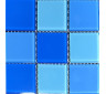 Мозаика для бассейна стеклянная Aquaviva Cristall Light Blue (48 мм) (УП.)